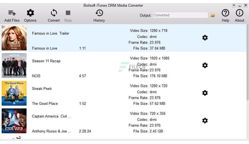 Boilsoft iTunes DRM Media Converter 1.5.4