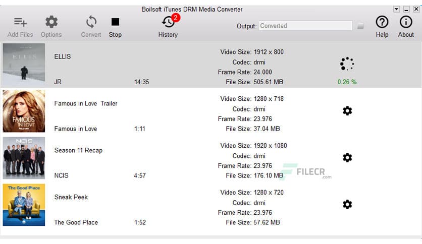 Boilsoft iTunes DRM Media Converter 1.5.4