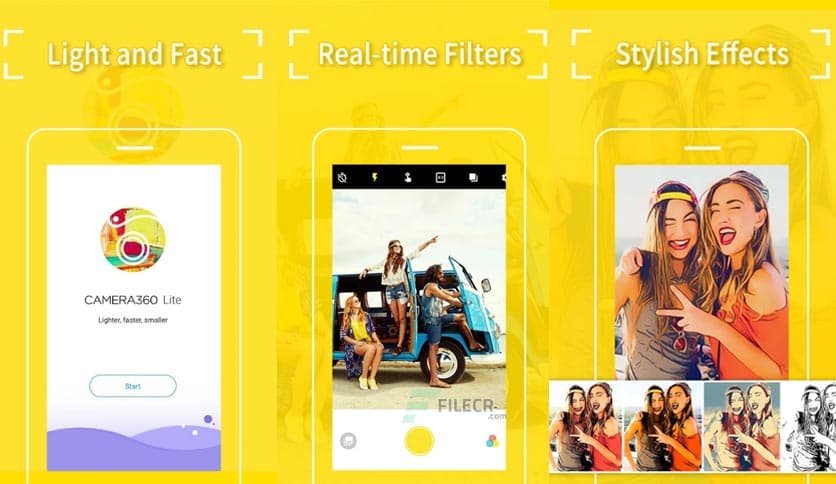 Camera360 Lite – High Quality & Fast Filter Camera v3.0.3