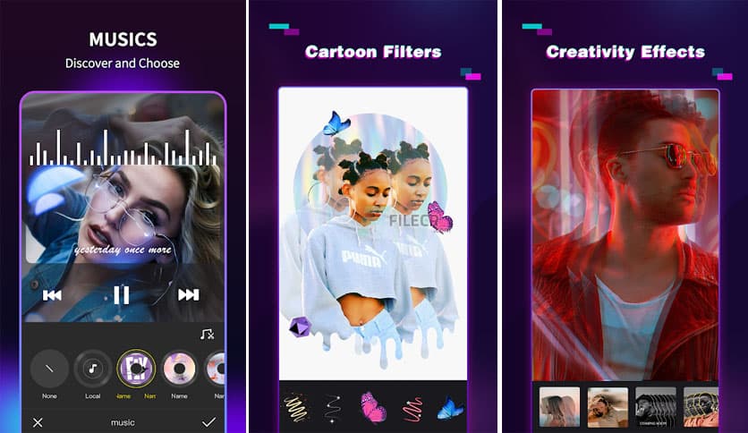 Cap Cut – Photo Music Video Editor and Maker – Vidos v2.19.295