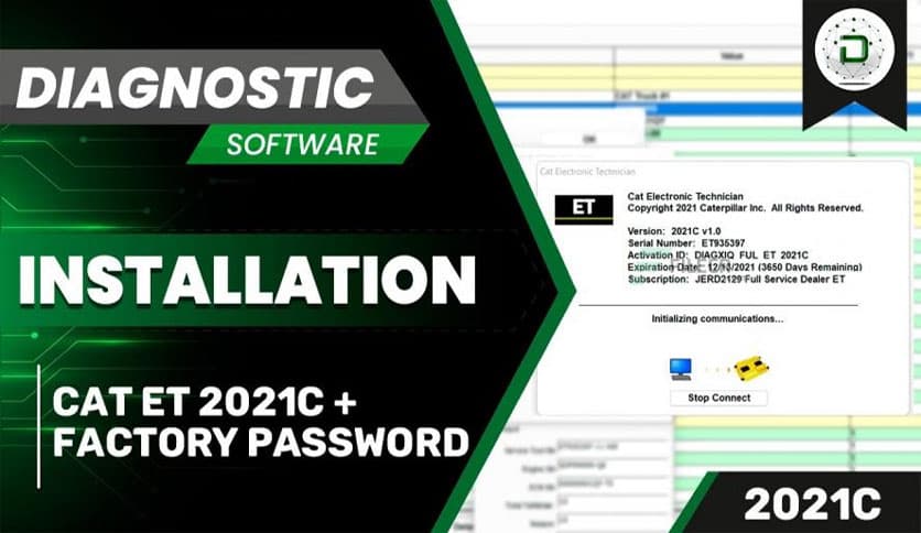 Caterpillar Electronic Technician ET 2021c