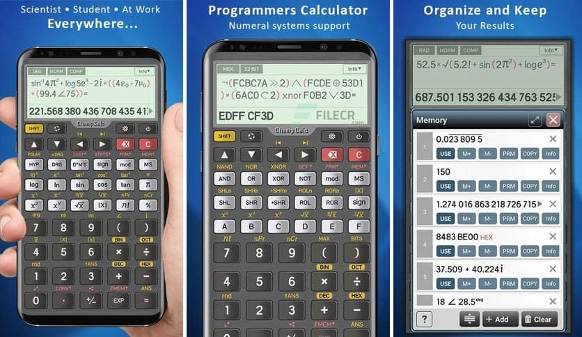 ChampCalc Pro Scientific Calculator v6.11