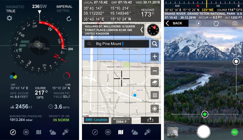 Compass Pro (Altitude, Speed Location, Weather) v2.9