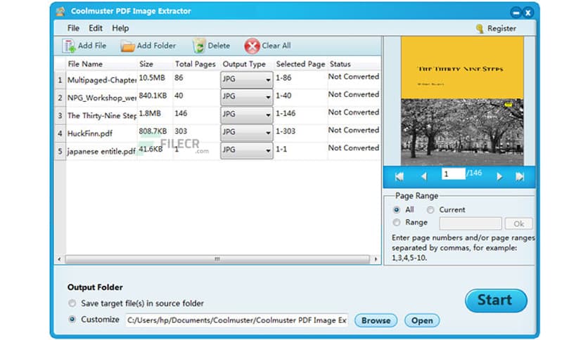 Coolmuster PDF Image Extractor 2.3.3
