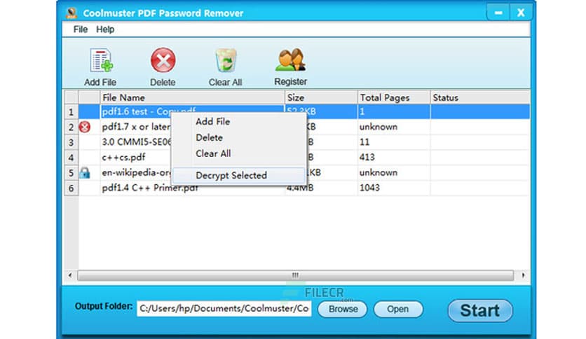 Coolmuster PDF Password Remover 2.3.3