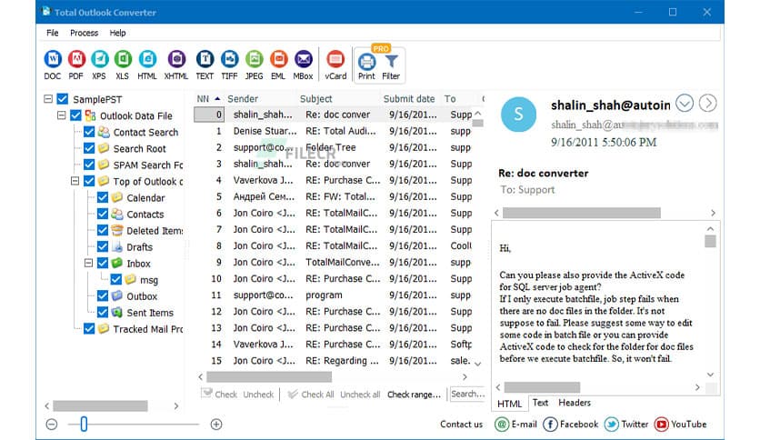 Coolutils Total Outlook Converter Pro 5.1.1.162