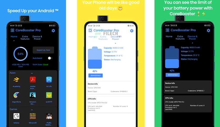 CoreBooster Pro – App and Game Booster v4.4.1-rc3