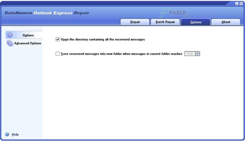 DataNumen Outlook Express Repair 2.3.0