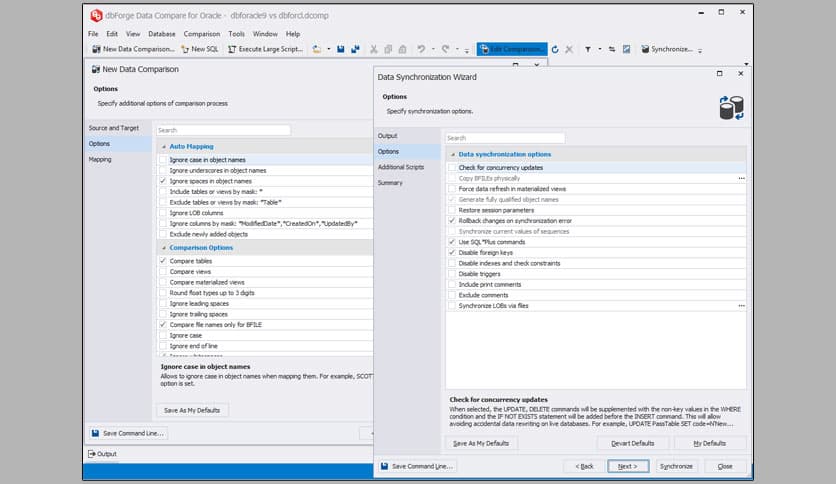 dbForge Data Compare for Oracle 5.5.172