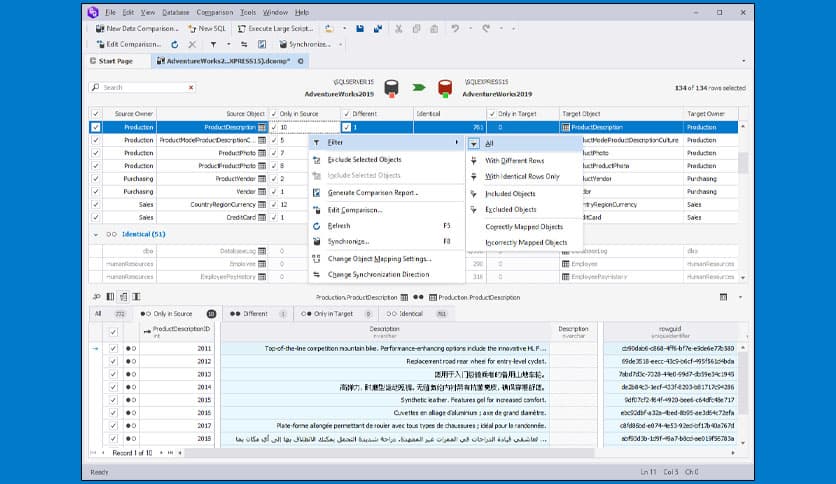 dbForge Data Compare for SQL Server 5.5.3