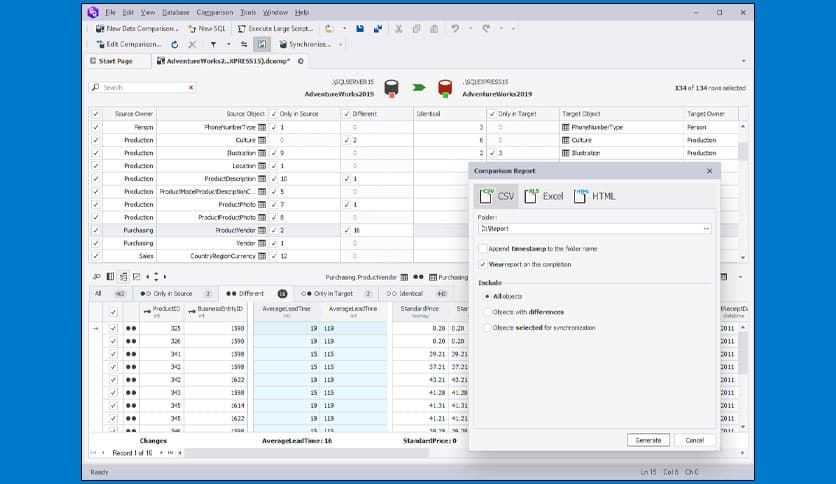 dbForge Data Compare for SQL Server 5.5.3
