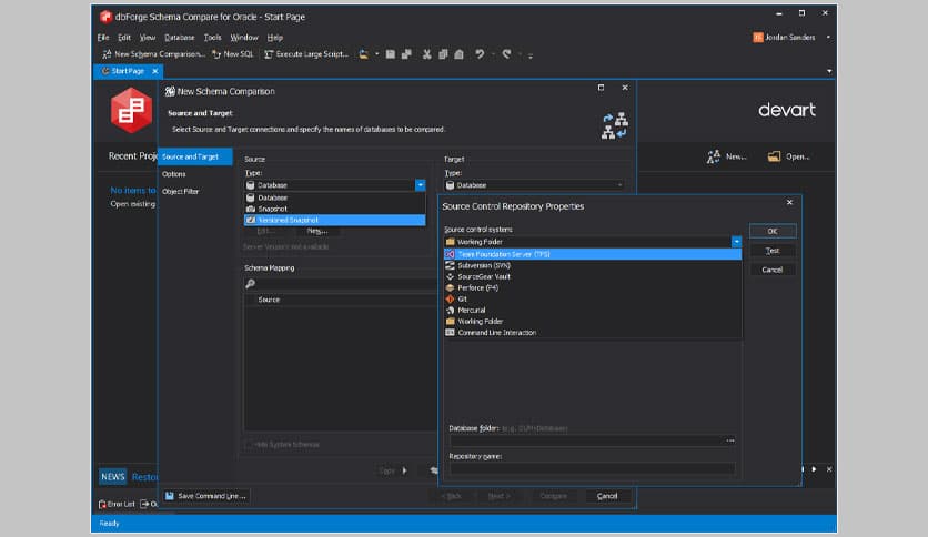 dbForge Schema Compare for Oracle 4.5.226