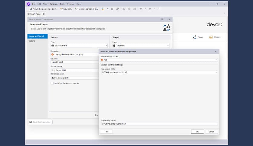 dbForge Schema Compare for SQL Server 5.5.2