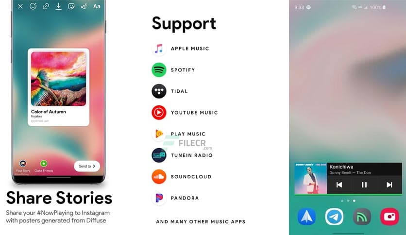 Diffuse – Apple Music Live Wallpaper v0.9.1.0 (2942)-1-PUB