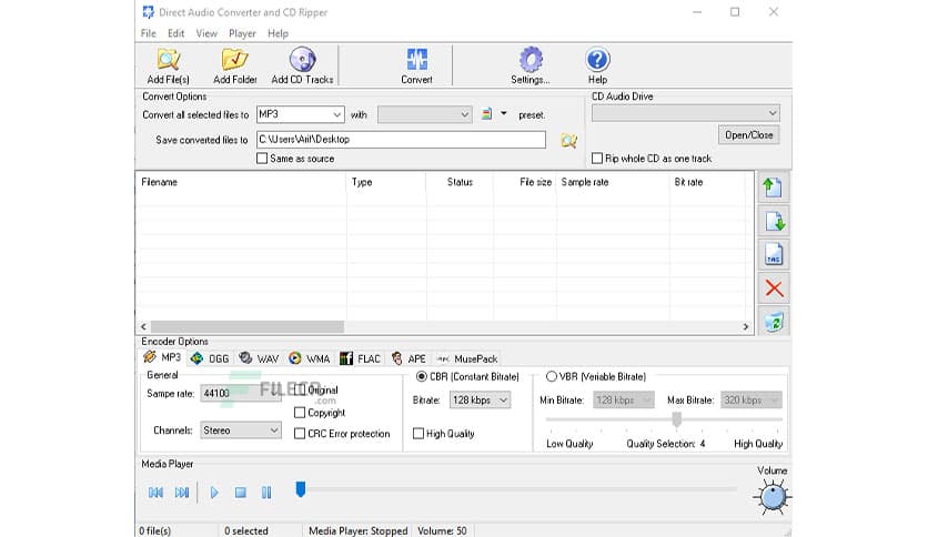 Direct Audio Converter & CD Ripper 3.0.1