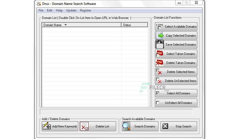 DNSS Domain Name Search Software 2.3.0