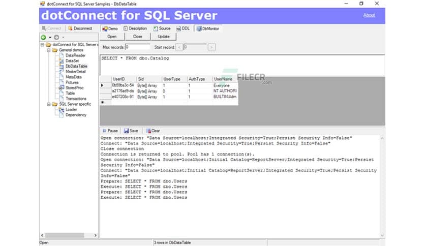 dotConnect for SQL Server 4.0.0 Professional