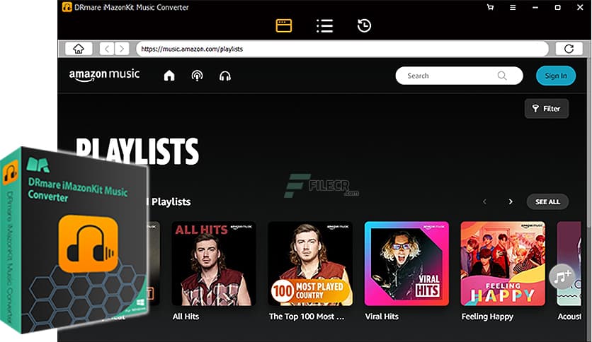 DRmare iMazonKit Music Converter 2.10.0.270