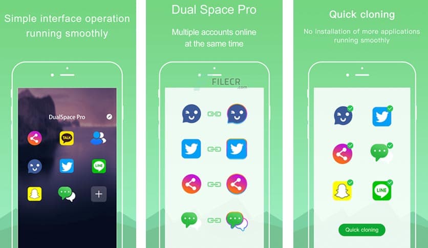 Dual Space – Multiple Accounts 4.2.7