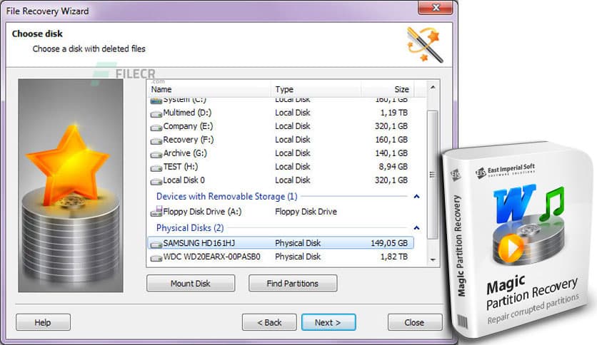 East Imperial Magic Partition Recovery 5.1
