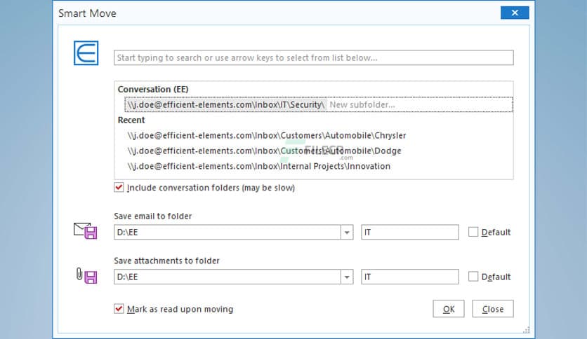 Efficient Elements for communications 3.1.1100.0