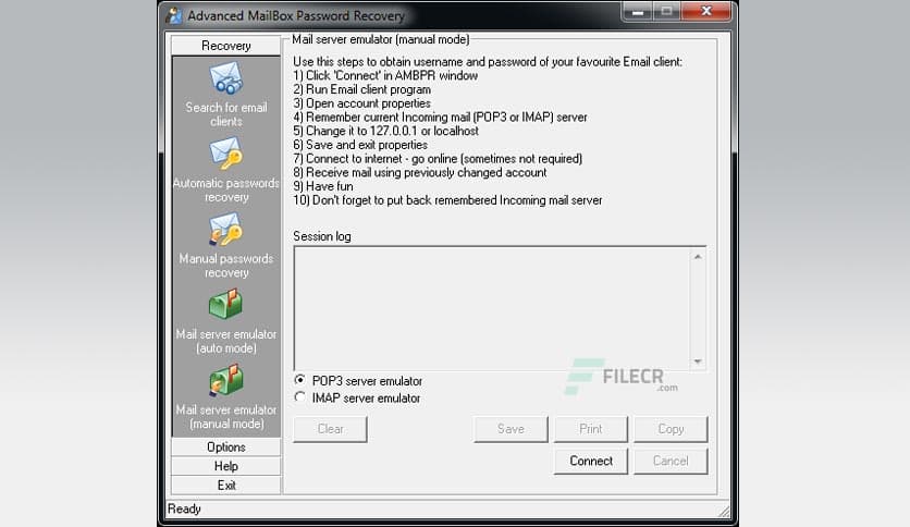 Elcomsoft Advanced Mailbox Password Recovery 1.11.702