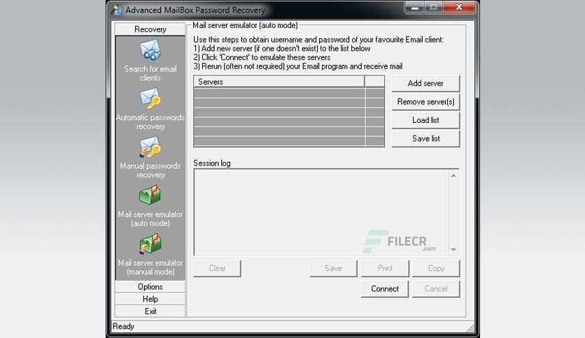 Elcomsoft Advanced Mailbox Password Recovery 1.11.702