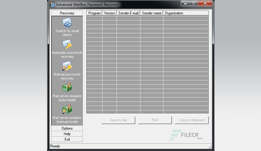 Elcomsoft Advanced Mailbox Password Recovery 1.11.702