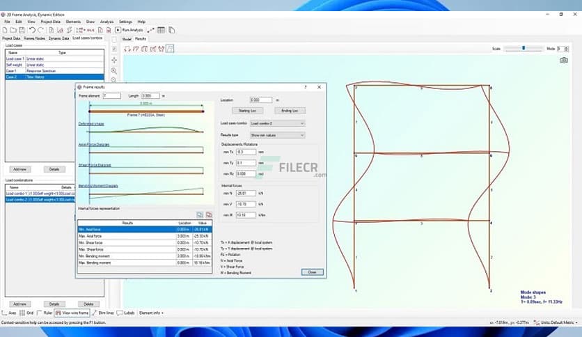 ENGISSOL 2D Frame Analysis 7.3.2