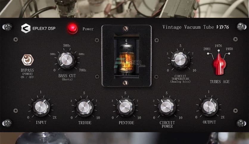Eplex7 DSP Vintage Vacuum Tube VD76 v1.0.0