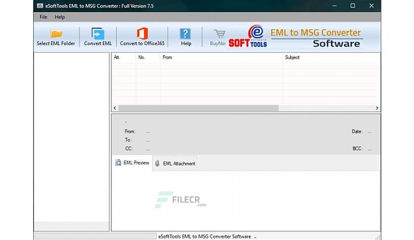 eSoftTools EML to MSG Converter 7.5