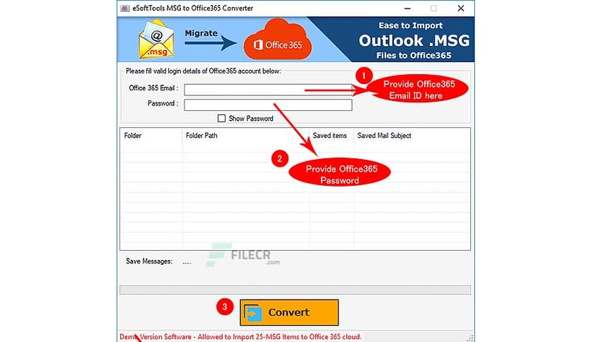 eSoftTools MSG to Gmail Converter 2.0