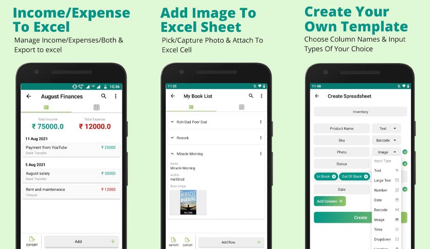Excel Spreadsheet – Sheets App 1.46