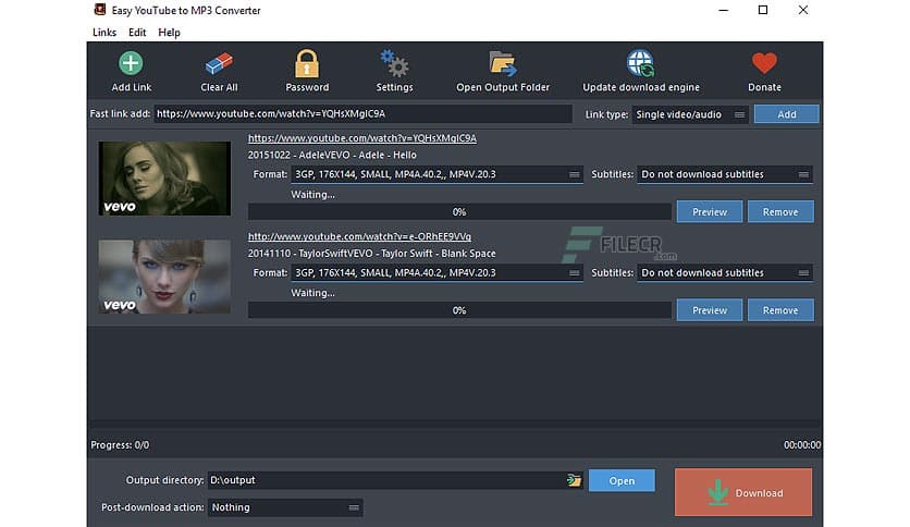 FAEMedia Easy YouTube to MP3 Converter 9.3.3