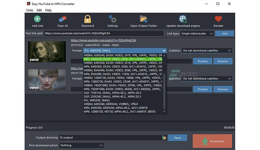 FAEMedia Easy YouTube to MP3 Converter 9.3.3