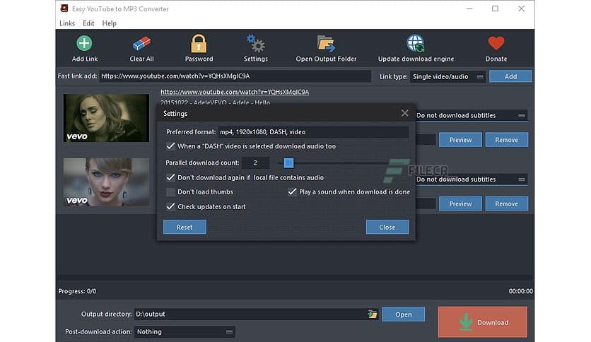 FAEMedia Easy YouTube to MP3 Converter 9.3.3