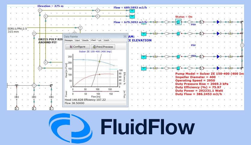 Flite Software Piping Systems FluidFlow 3.52