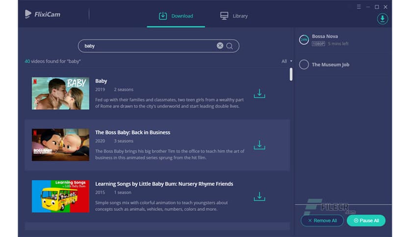 FlixiCam Netflix Video Downloader 1.8.7