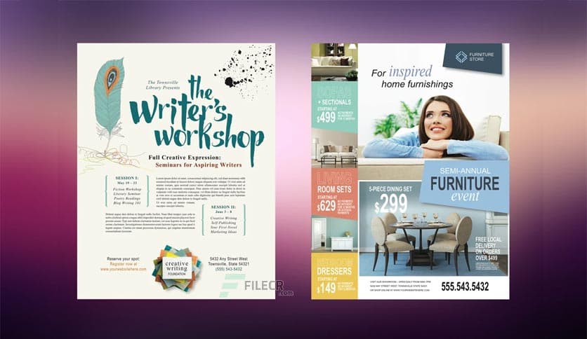 Flyer Design – Flyer Templates for illustrator 1.0