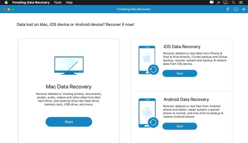 FoneDog Data Recovery 1.3.10