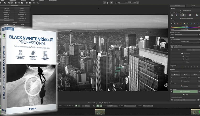 Franzis BLACK & WHITE Video #2 Professional 2.25.04078