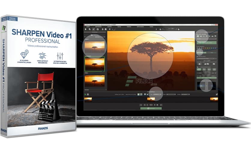 Franzis SHARPEN Video 3 professional 3.35.04132