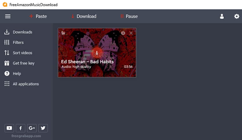 FreeGrabApp Free Amazon Music Download 5.1.2.527 Premium