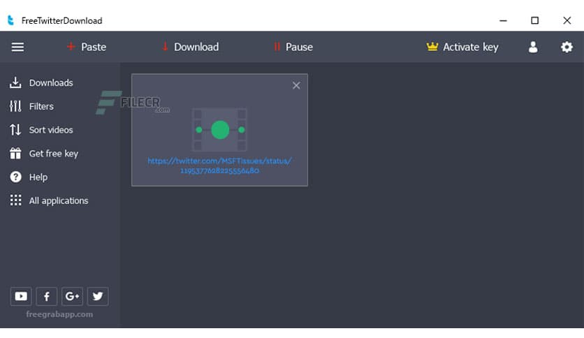 FreeGrabApp Twitter Download 5.1.1.429 Premium
