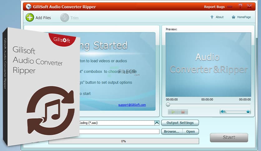 GiliSoft Audio Converter Ripper 9.3