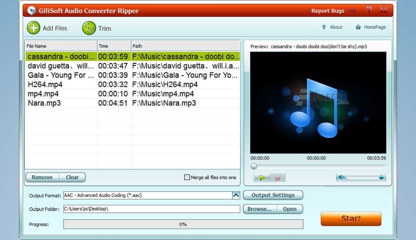 GiliSoft Audio Converter Ripper 9.3