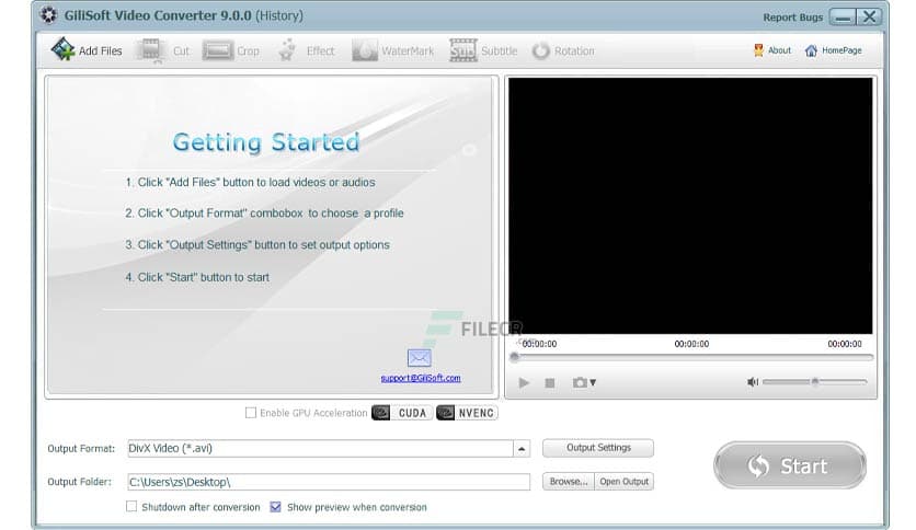 GiliSoft Video Converter 12.9