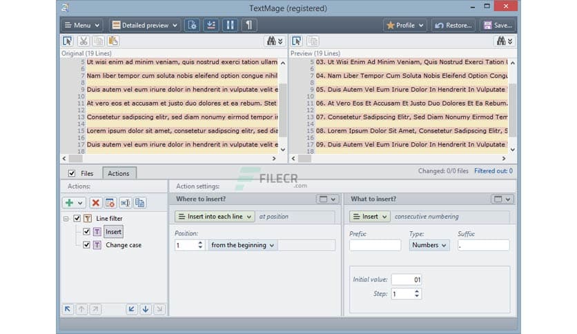 Gillmeister Batch Text Replacer 2.15