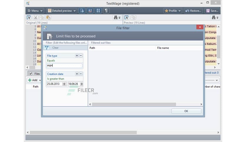 Gillmeister Batch Text Replacer 2.15