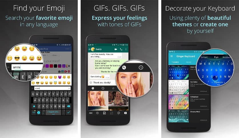 Ginger Keyboard – Emoji, GIFs 9.8.6